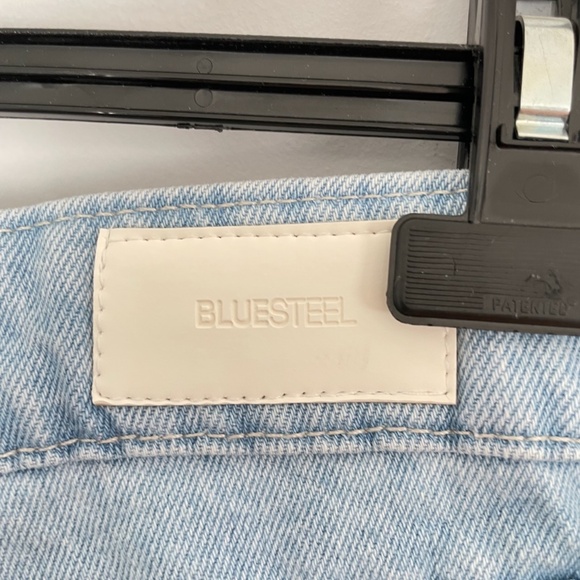 Blue Wide Leg Women High Rise Jeans Size  46 = US 14 or 16 - Picture 7 of 9